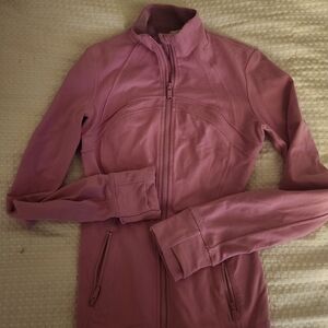 Lululemon Athletica Pink Define Jacket